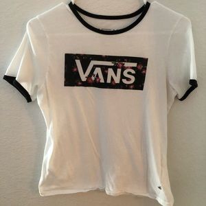floral vans top